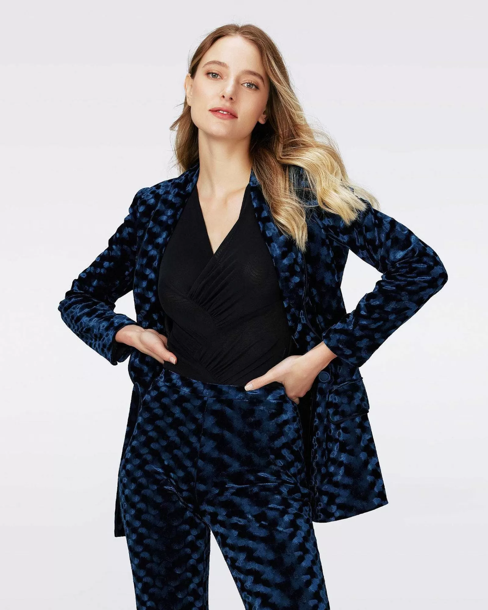 Diane von Furstenberg Alles Trennt Sich^Chiana-Samtjacke