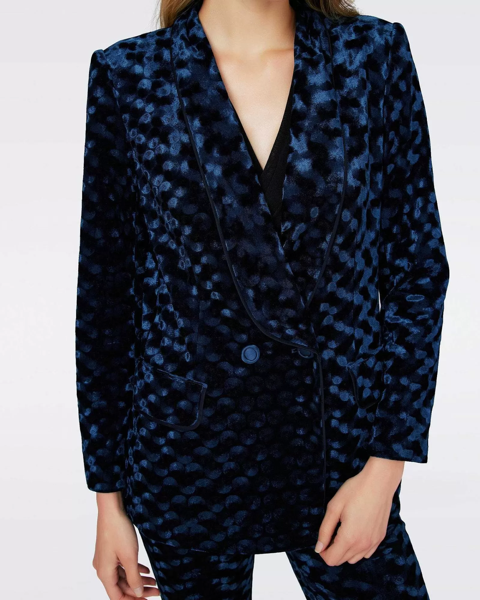 Diane von Furstenberg Alles Trennt Sich^Chiana-Samtjacke