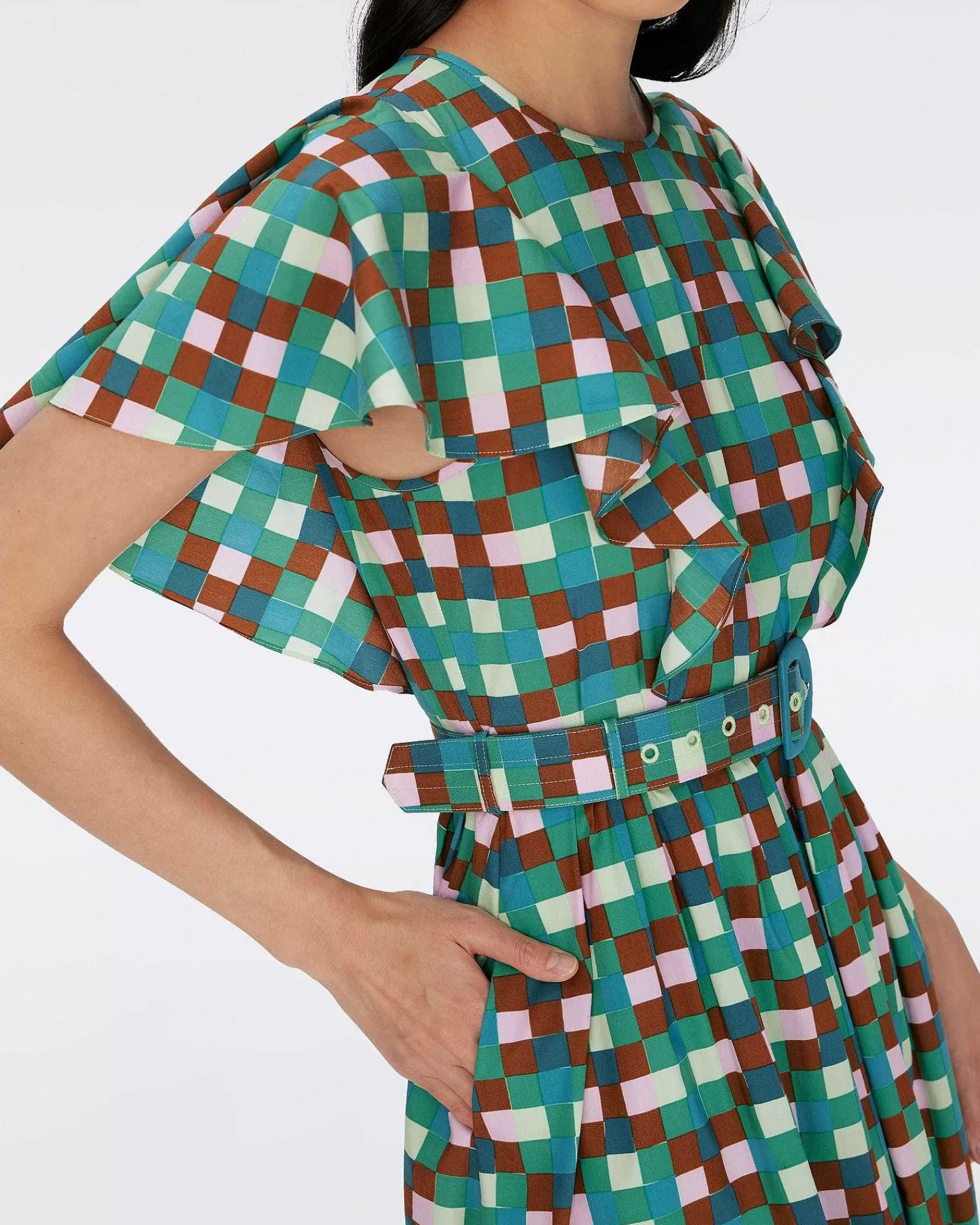 Diane von Furstenberg Midi-Kleider^Damon-Kleid
