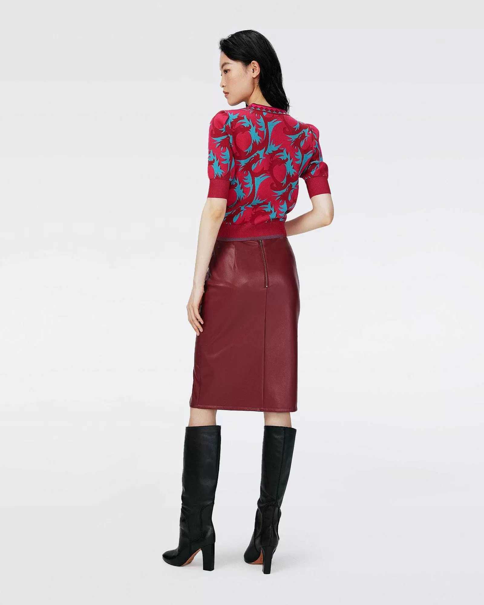 Diane von Furstenberg Alles Trennt Sich^Dvf Hudson Pullover In Drachenjade