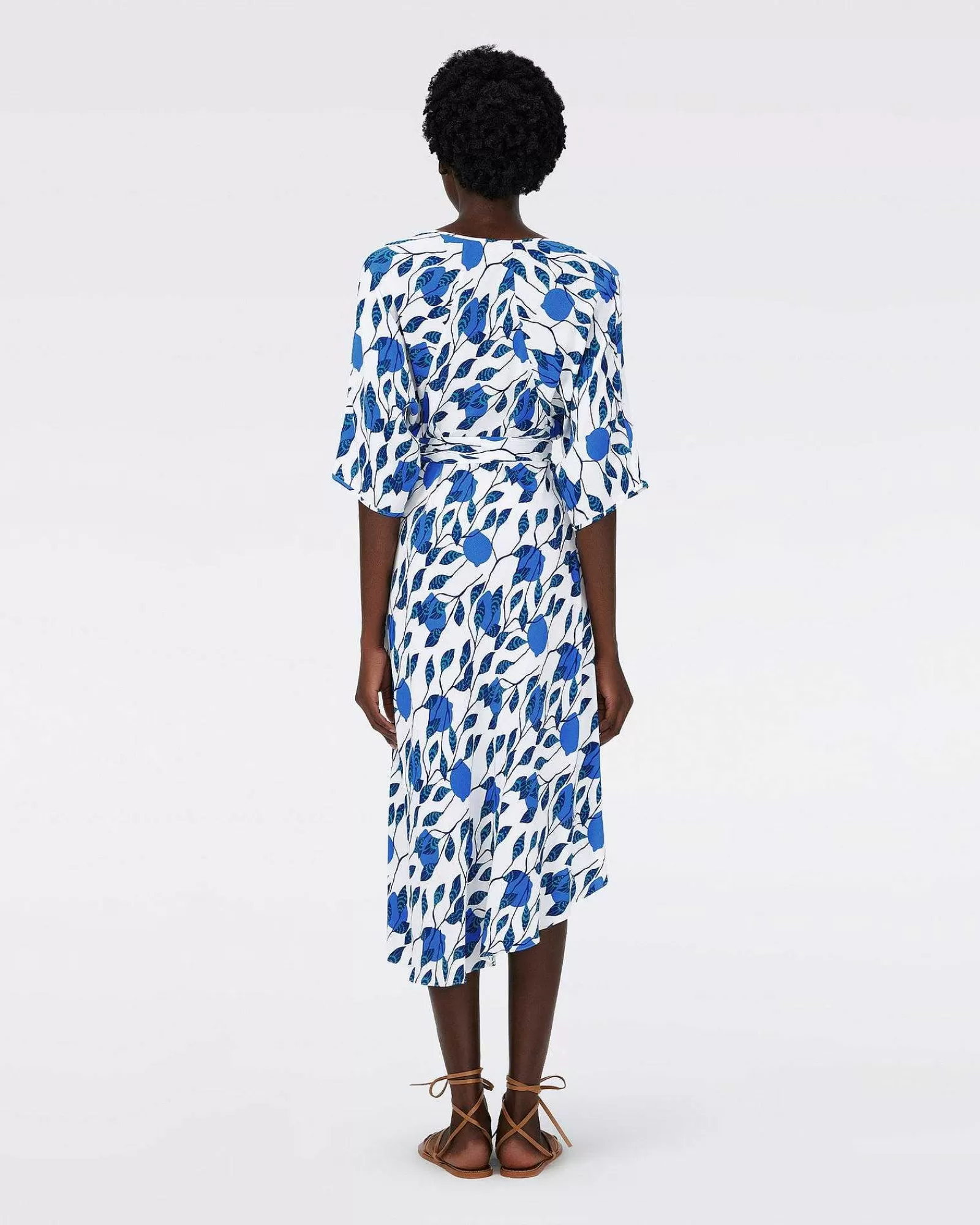 Diane von Furstenberg Midi-Kleider^Eloise Faux-Wickel-Midikleid