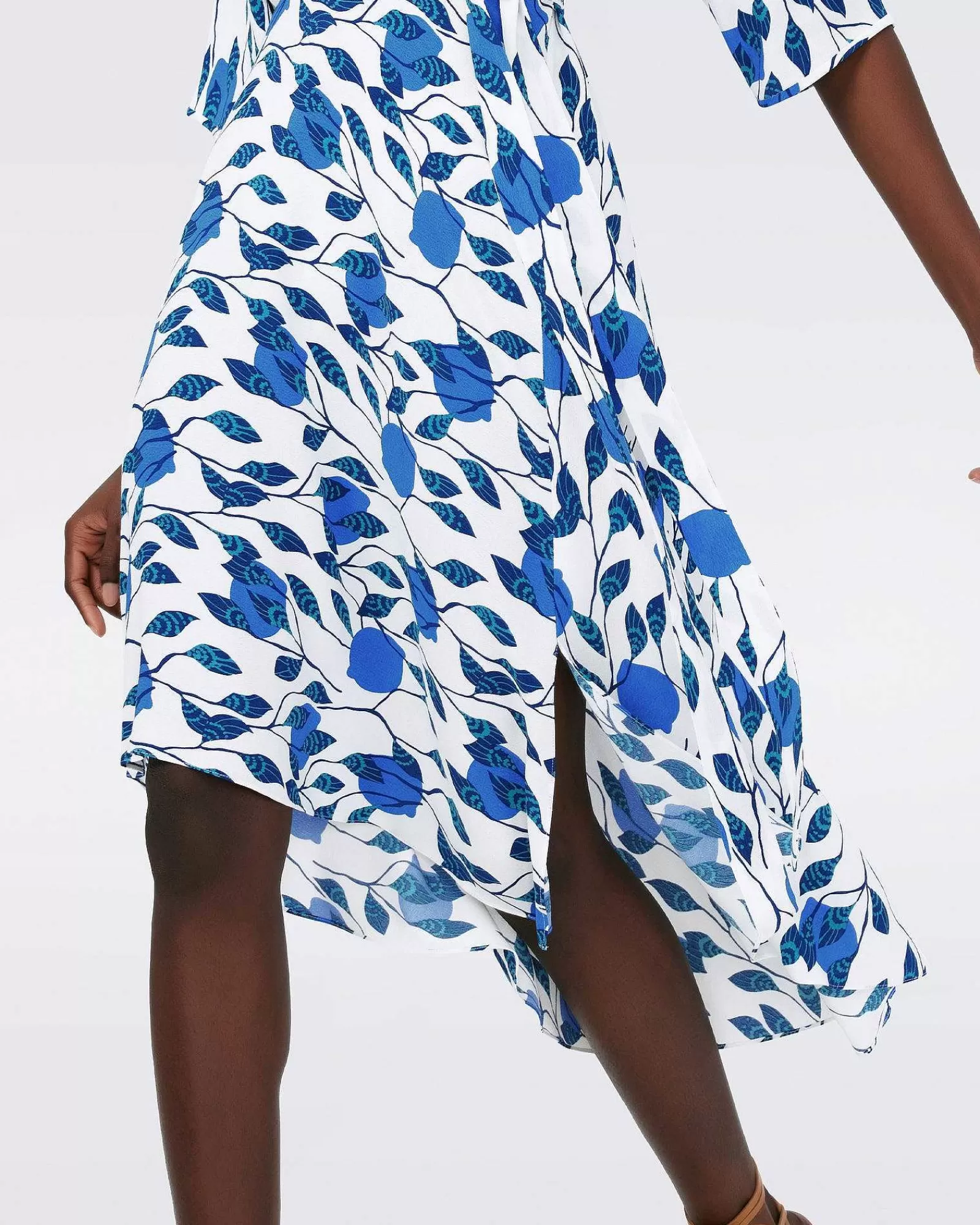 Diane von Furstenberg Midi-Kleider^Eloise Faux-Wickel-Midikleid