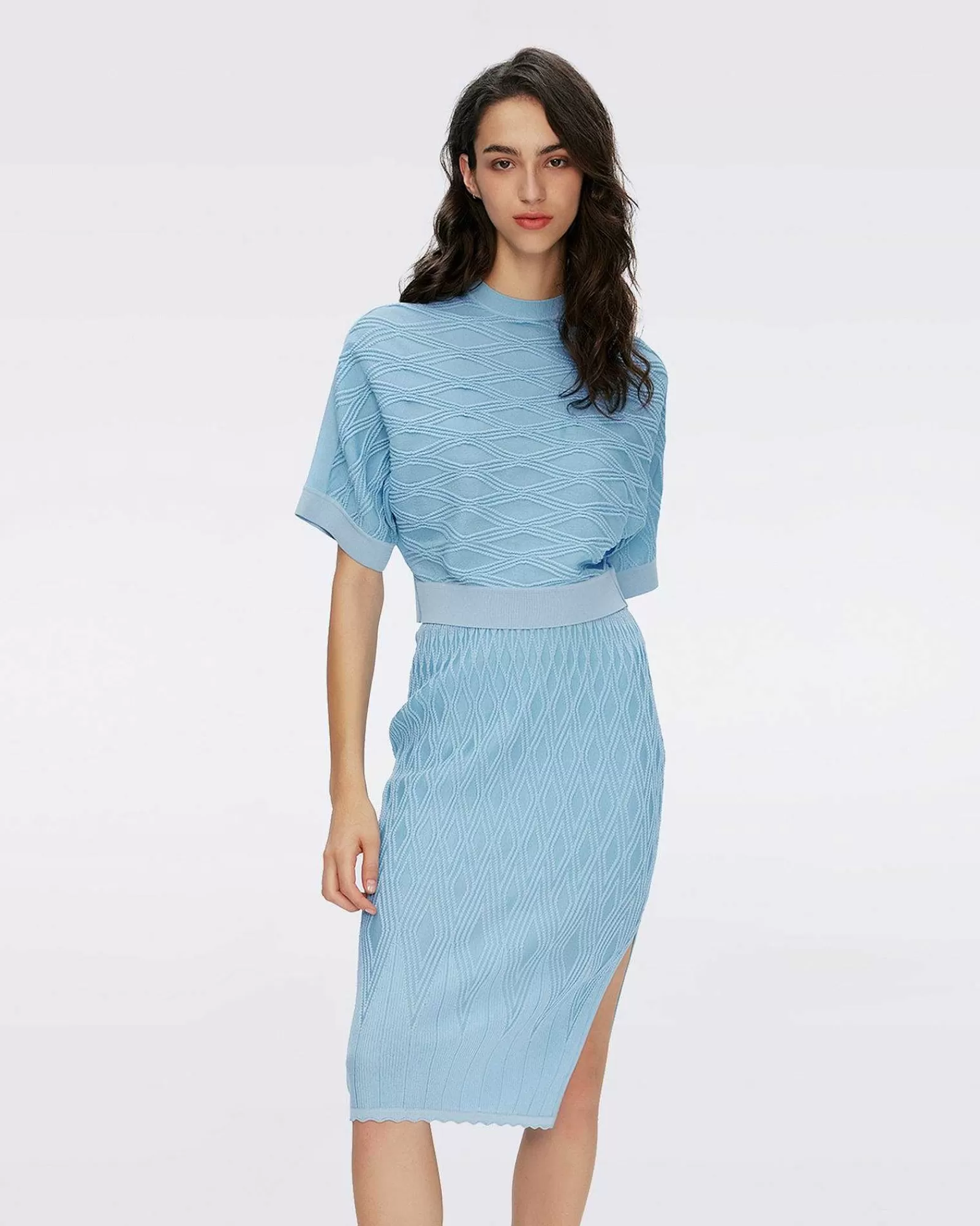 Diane von Furstenberg Alles Trennt Sich^Gisele-Jacquard-Strickrock