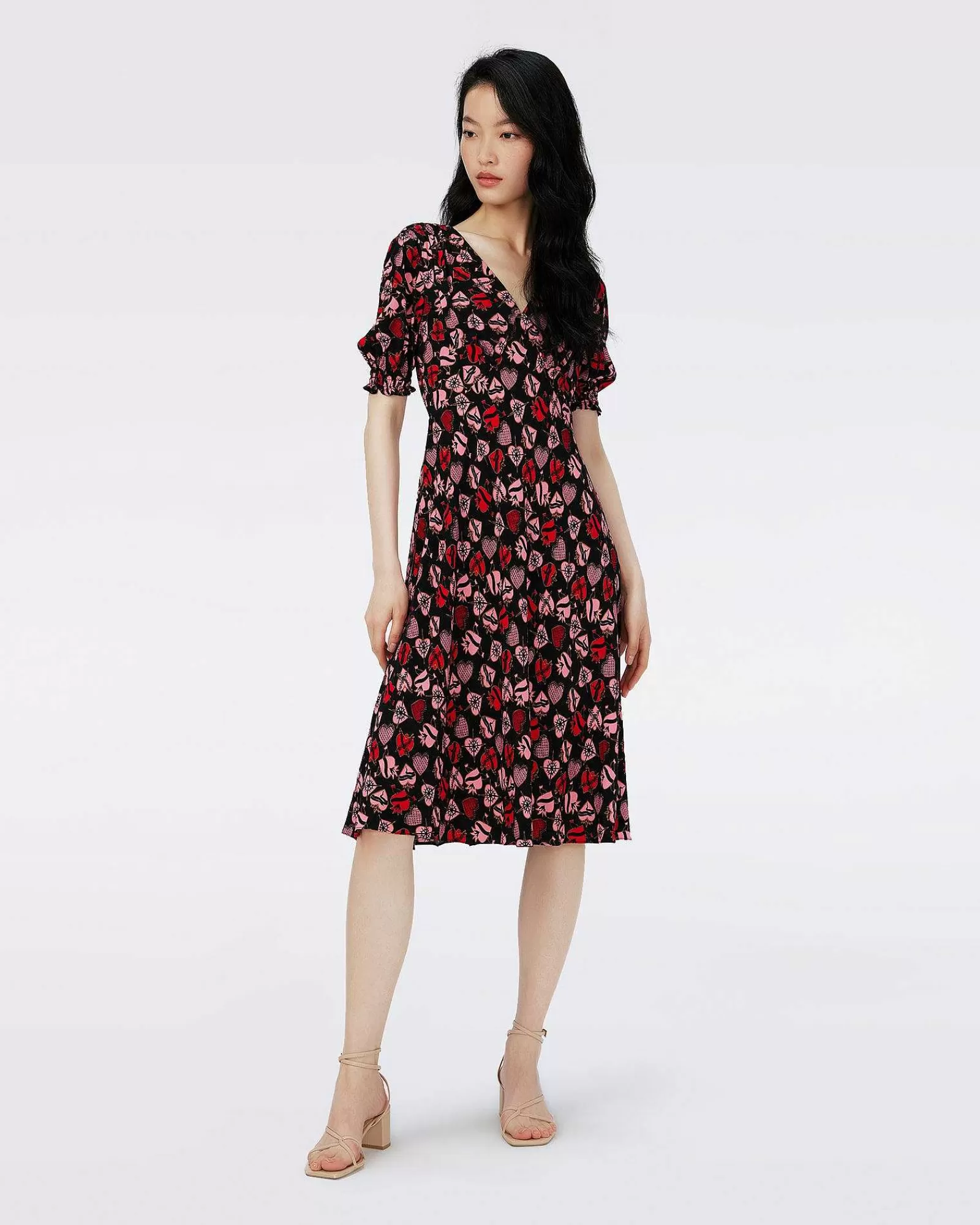 Diane von Furstenberg Knielange Kleider^Jemma-Kleid