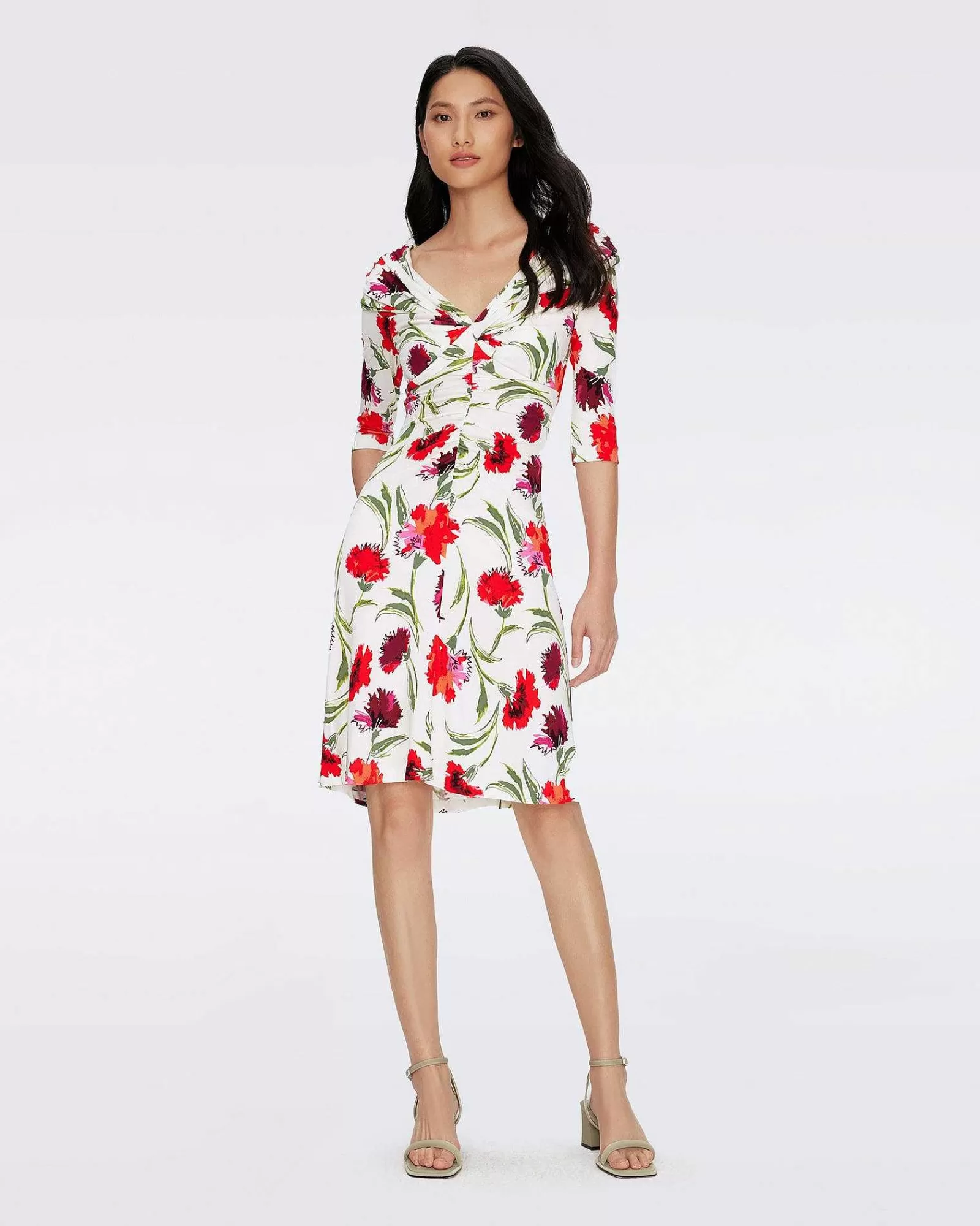 Diane von Furstenberg Knielange Kleider^Jim-Kleid