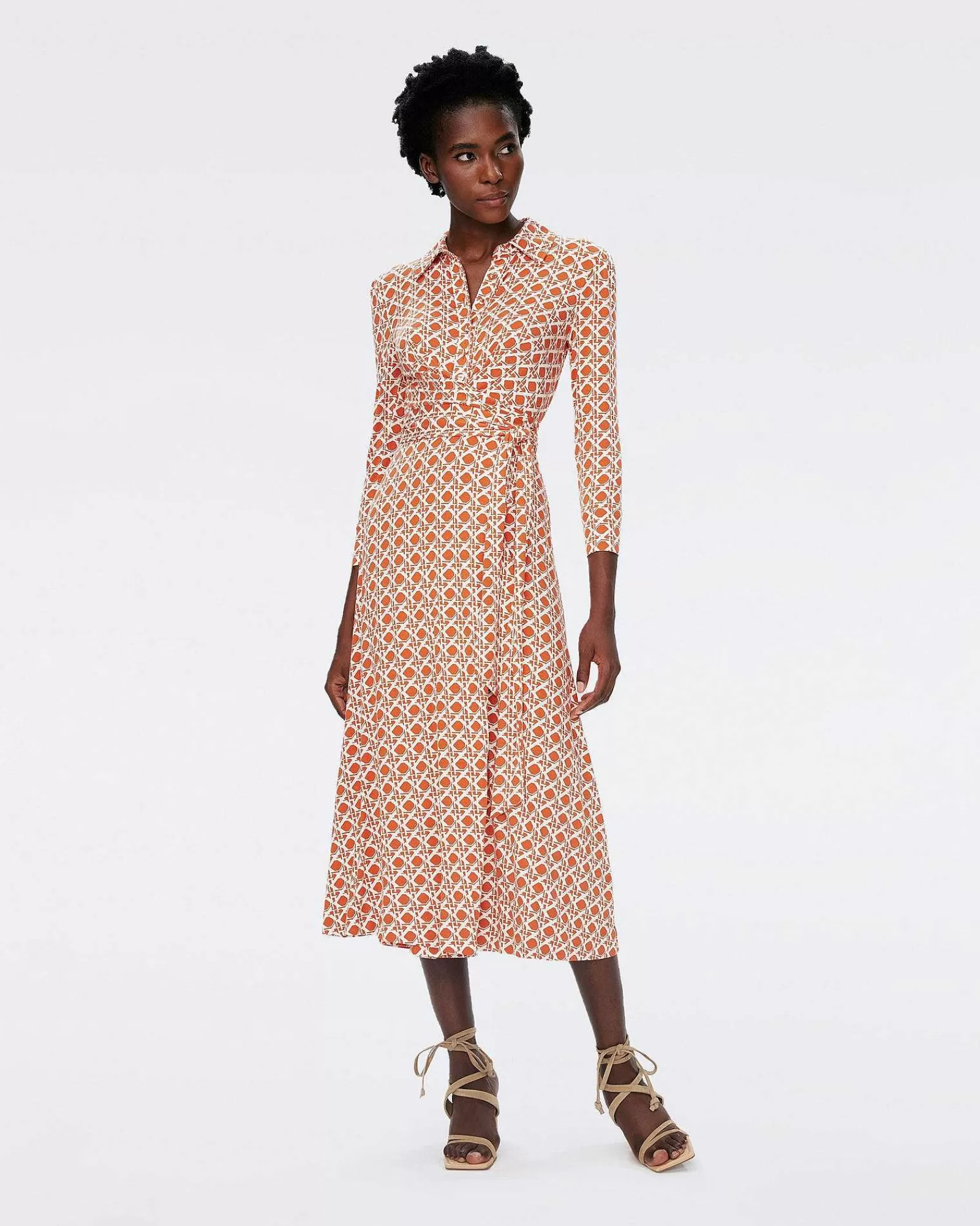 Diane von Furstenberg Midi-Kleider^Sana Wickelkleid