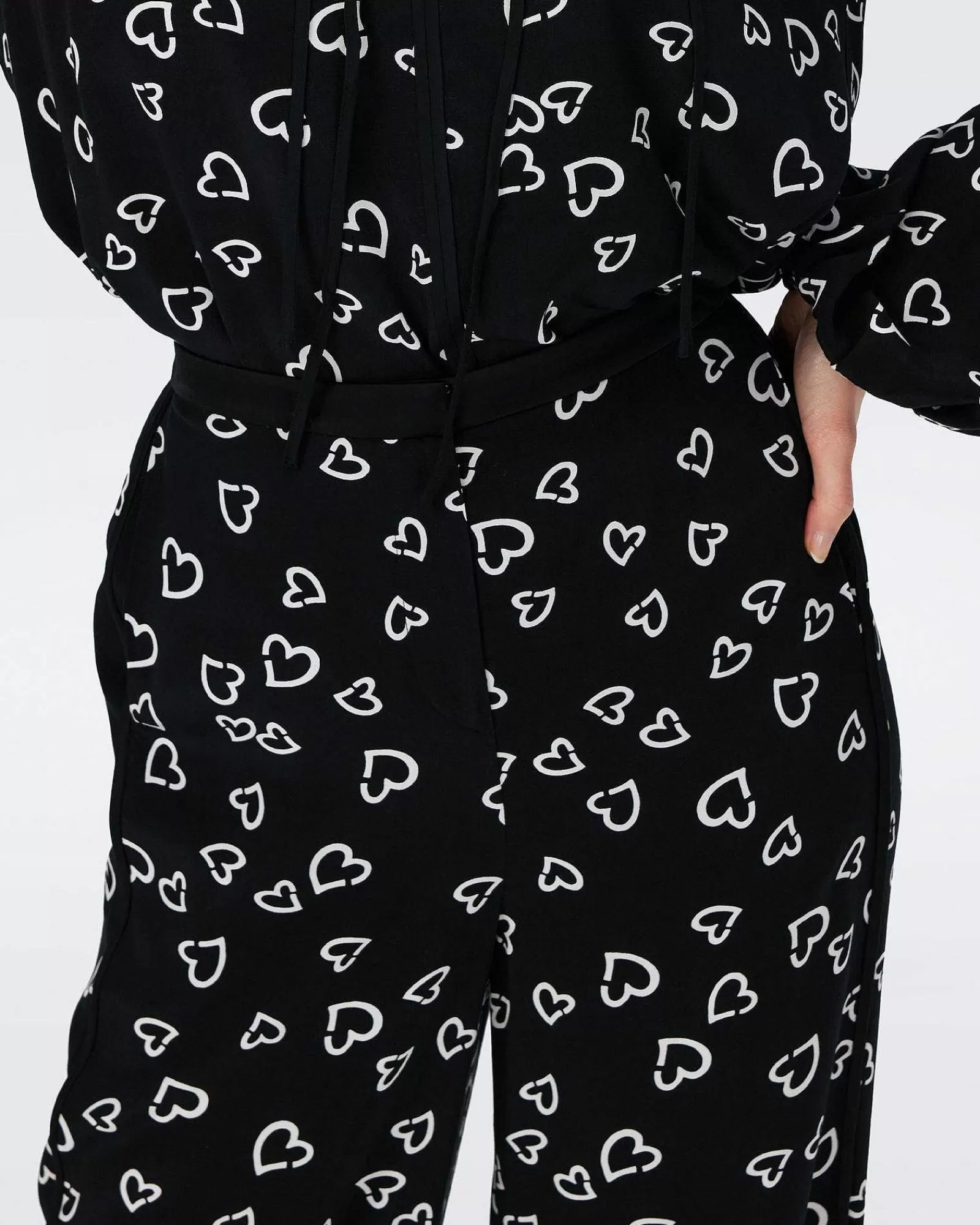 Diane von Furstenberg Schwarze Kleider^Sarina-Hose