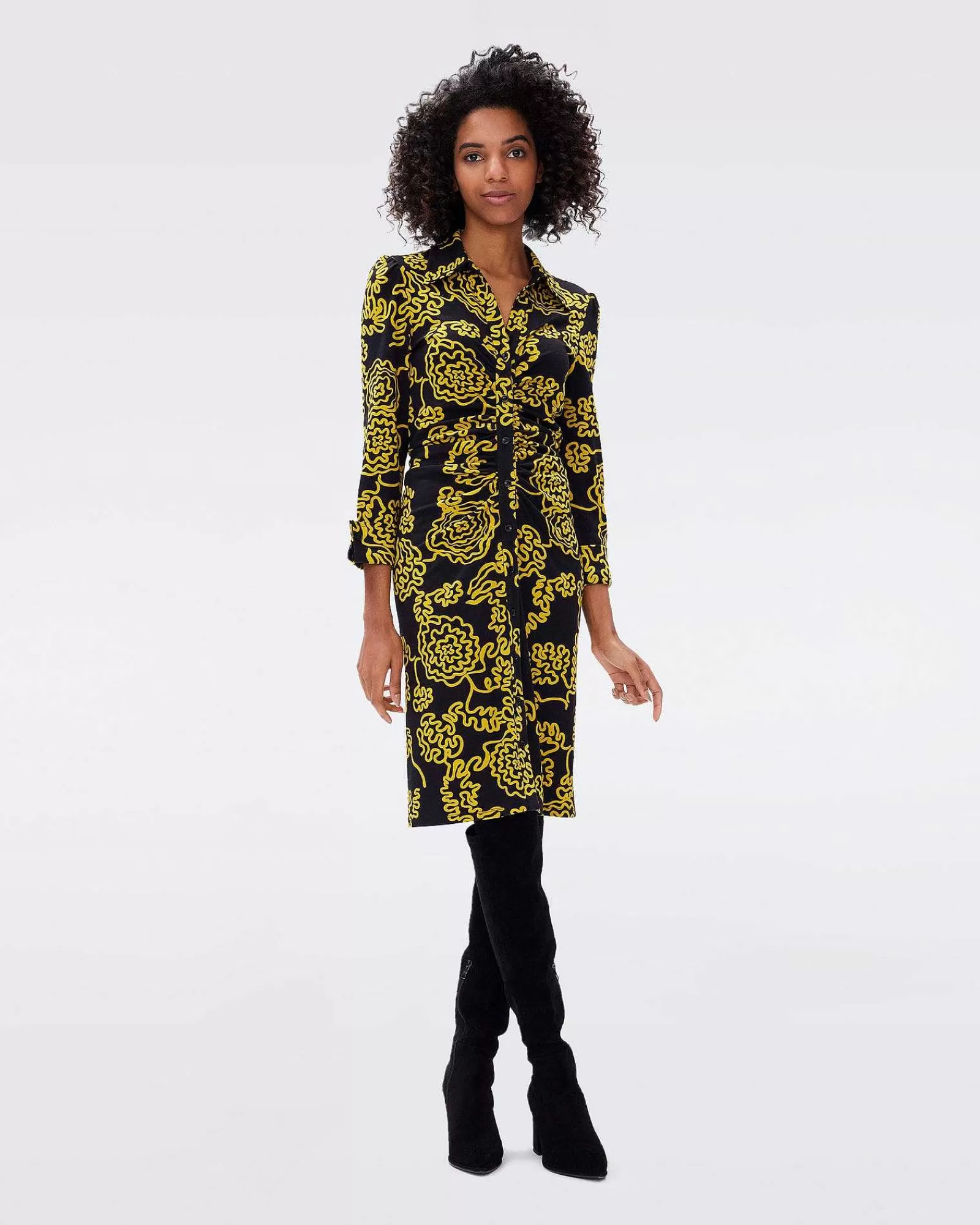 Diane von Furstenberg Knielange Kleider^Sheska-Kleid