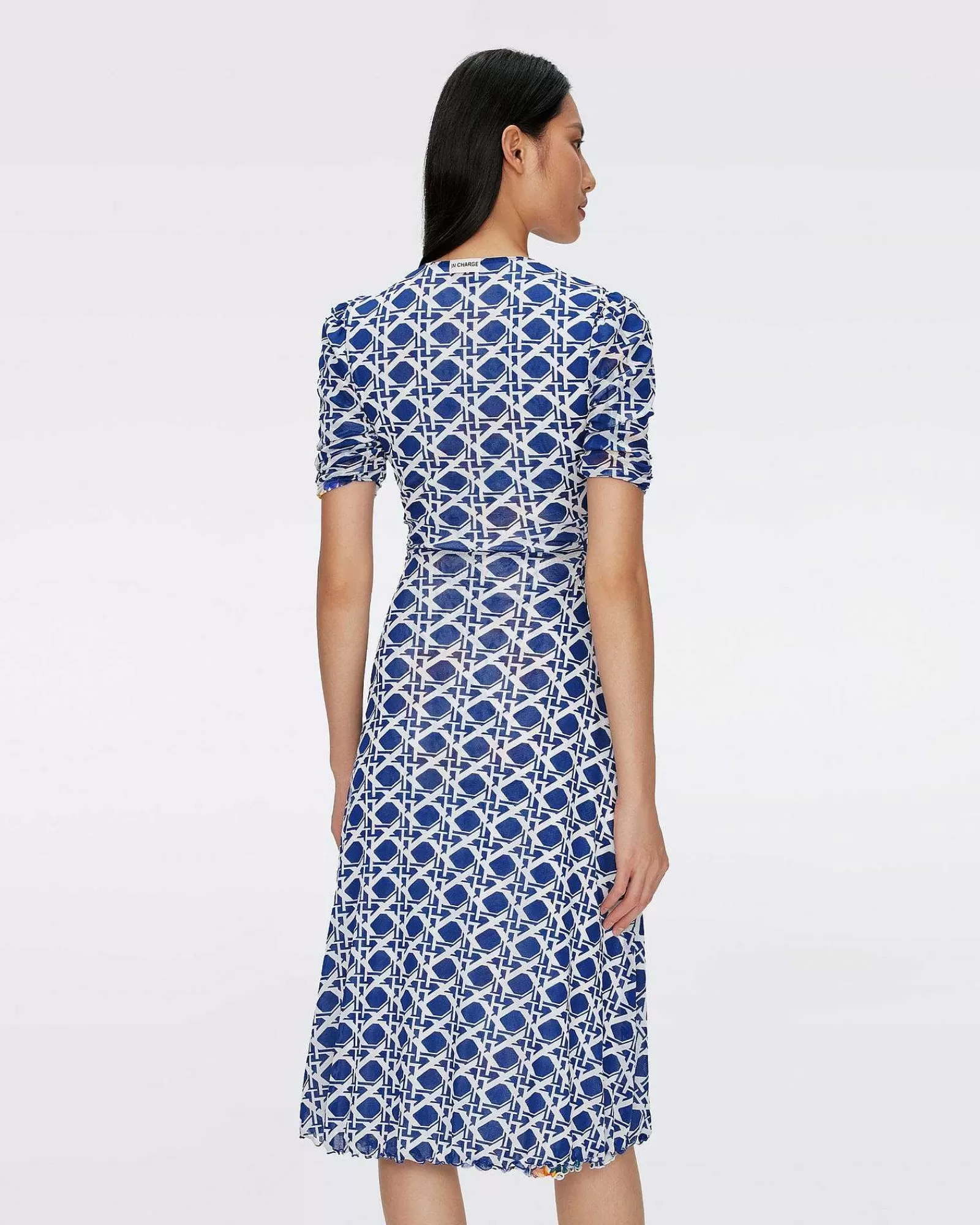 Diane von Furstenberg Knielange Kleider^Wendbares Netzkleid Von Koren