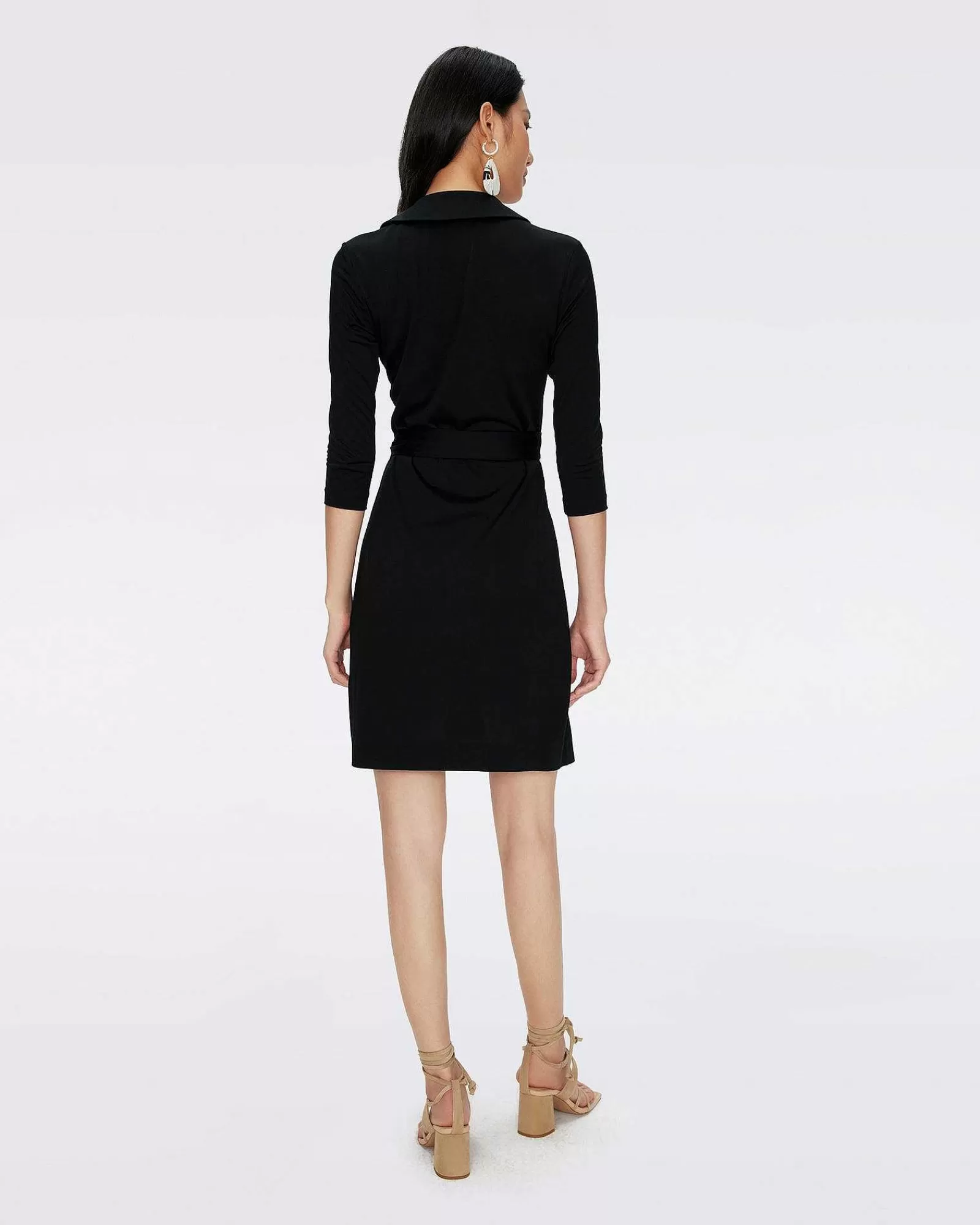 Diane von Furstenberg Kurze Kleider^Wickelkleid „Jeanne" Aus Seidenjersey